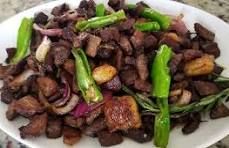 agelgel cafe  item ደረቅ ጥብስ